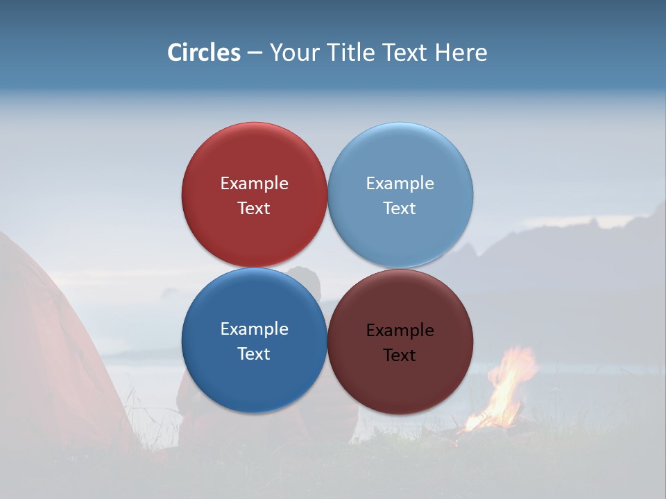 Coast Bonfire Activity PowerPoint Template