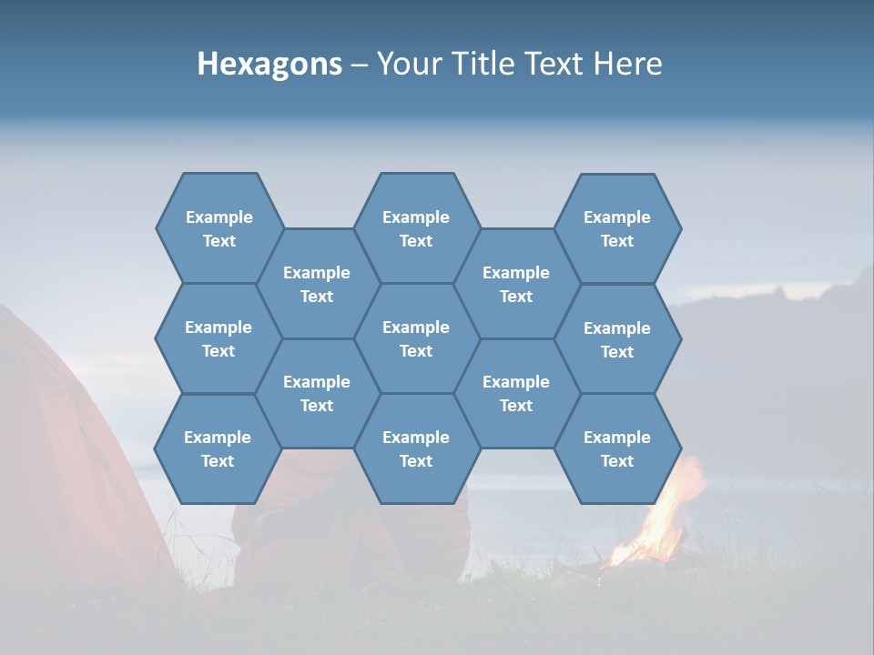 Coast Bonfire Activity PowerPoint Template