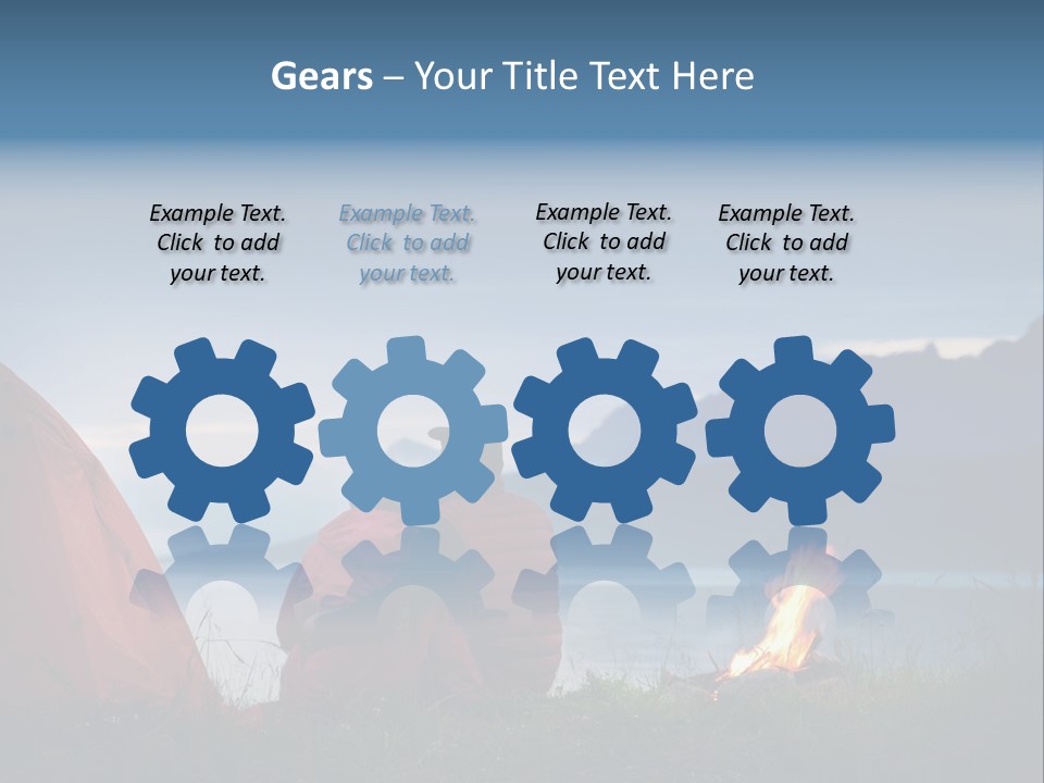 Coast Bonfire Activity PowerPoint Template