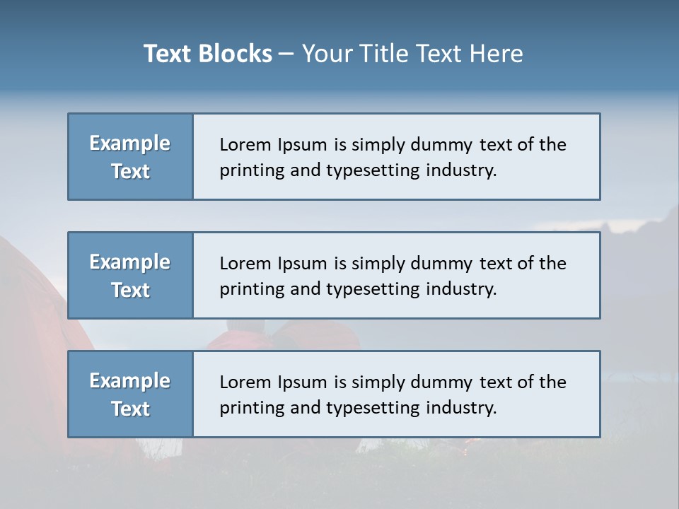Coast Bonfire Activity PowerPoint Template