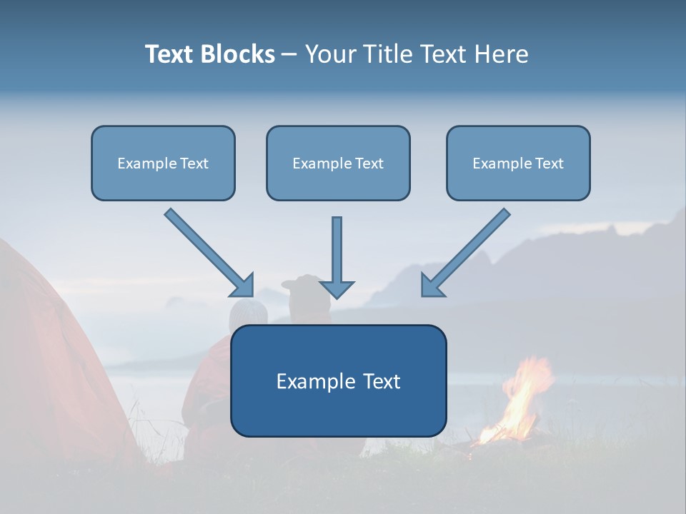 Coast Bonfire Activity PowerPoint Template
