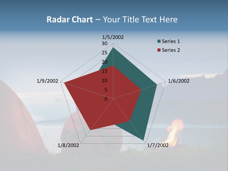 Coast Bonfire Activity PowerPoint Template