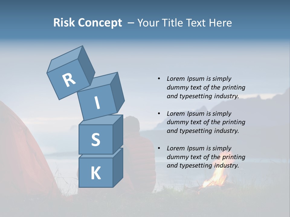 Coast Bonfire Activity PowerPoint Template