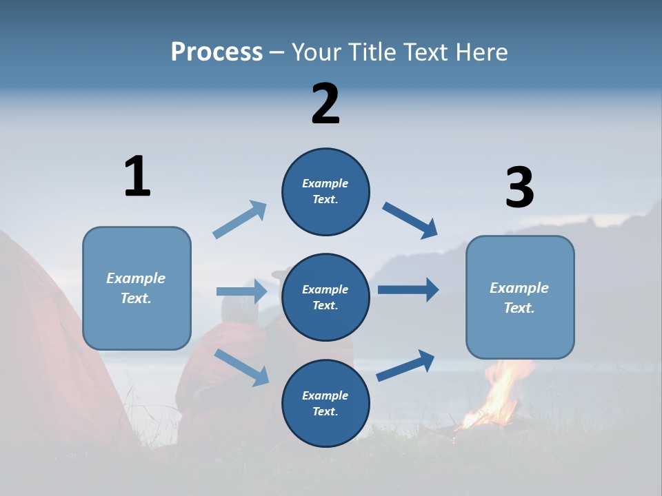 Coast Bonfire Activity PowerPoint Template