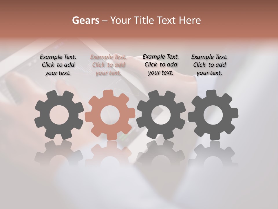 Numbers Research Data PowerPoint Template