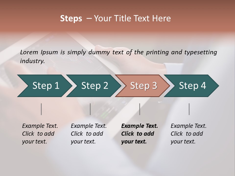 Numbers Research Data PowerPoint Template