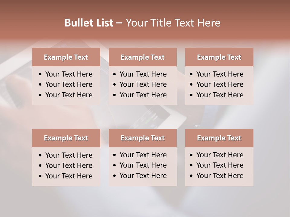 Numbers Research Data PowerPoint Template