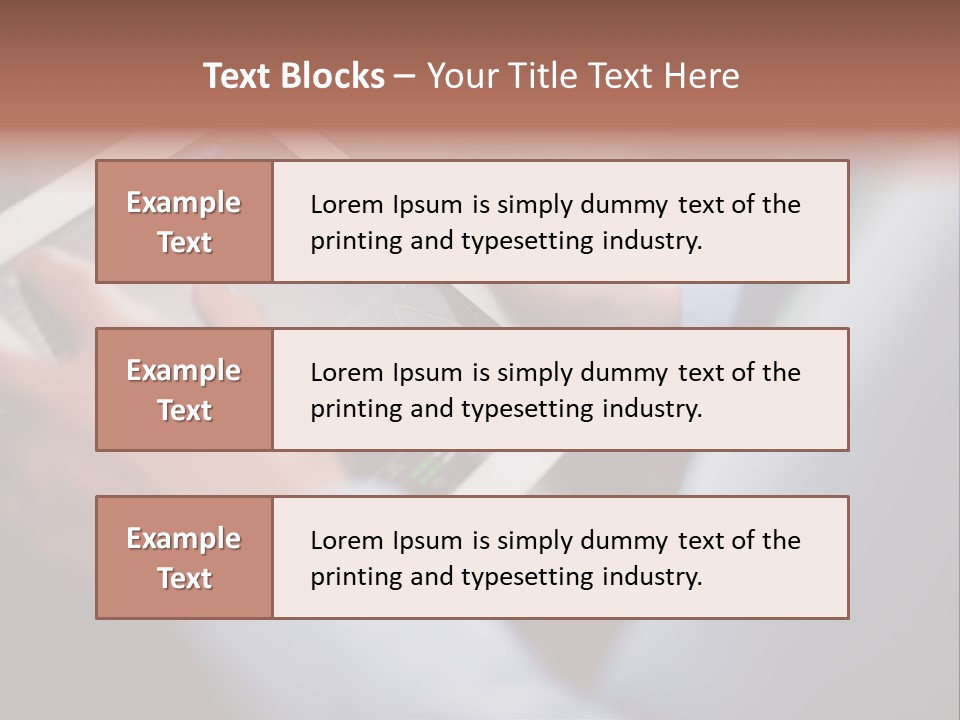 Numbers Research Data PowerPoint Template