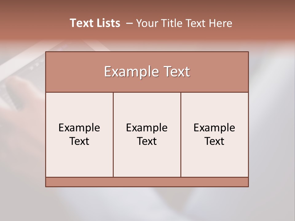 Numbers Research Data PowerPoint Template