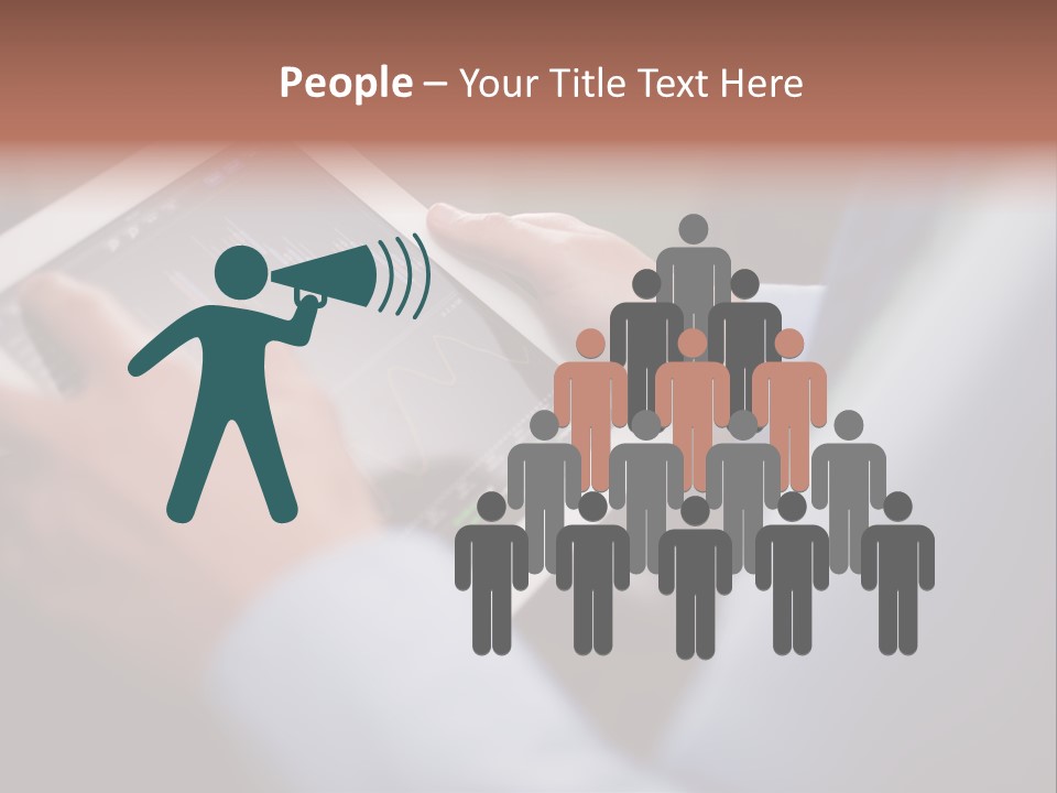 Numbers Research Data PowerPoint Template