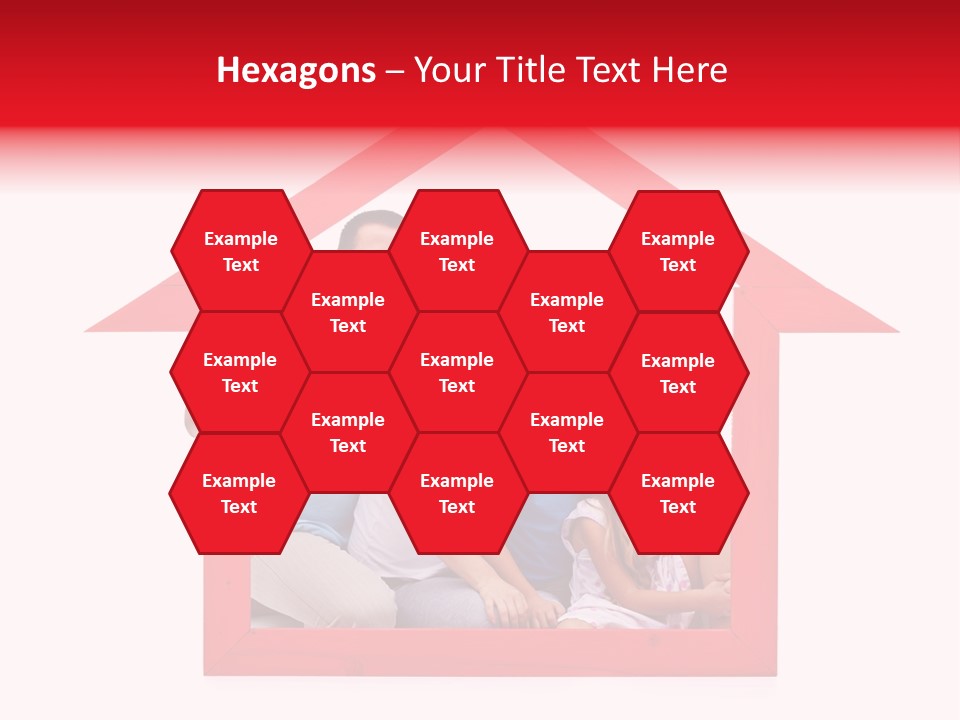 Red Symbol Loan PowerPoint Template