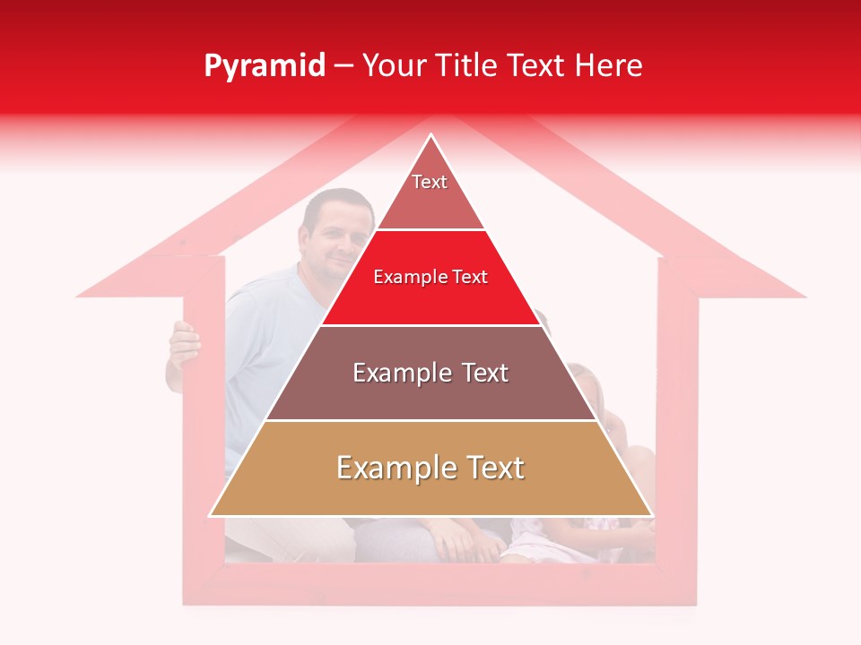 Red Symbol Loan PowerPoint Template