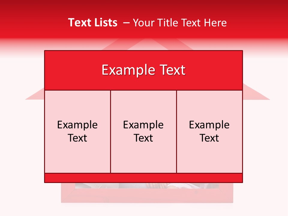 Red Symbol Loan PowerPoint Template