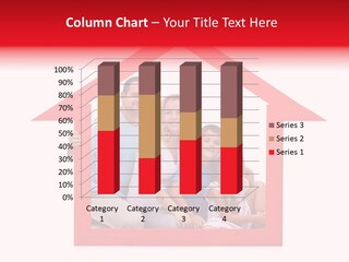 Red Symbol Loan PowerPoint Template