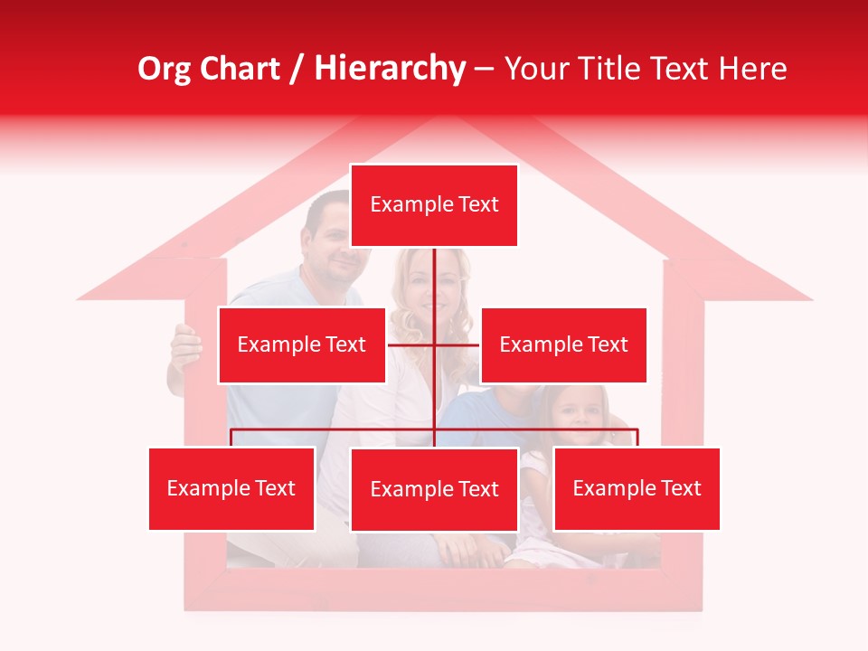 Red Symbol Loan PowerPoint Template