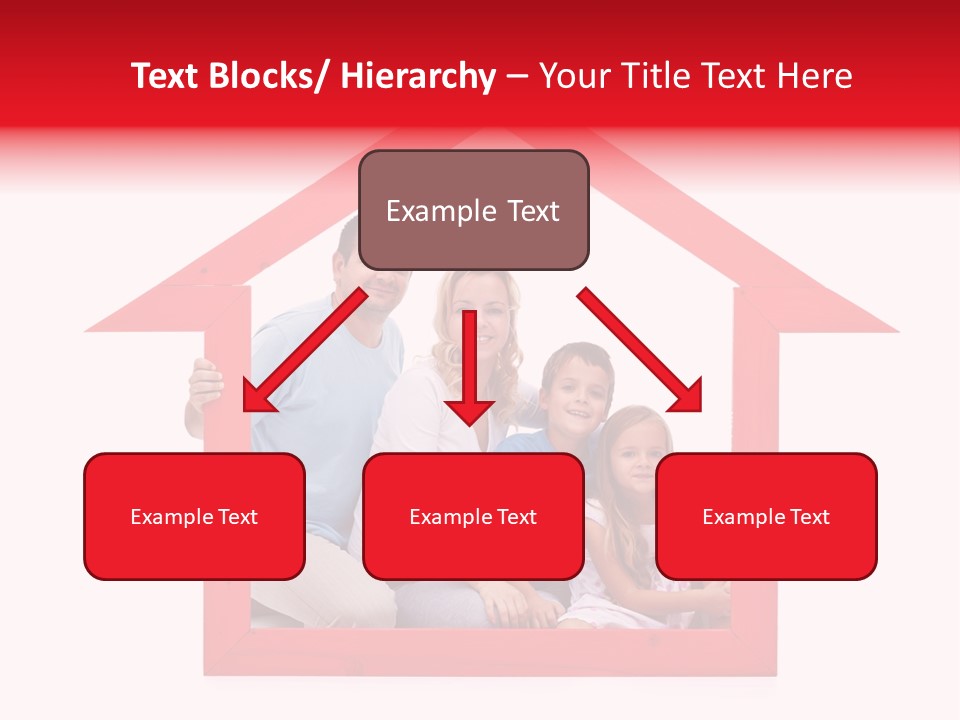 Red Symbol Loan PowerPoint Template