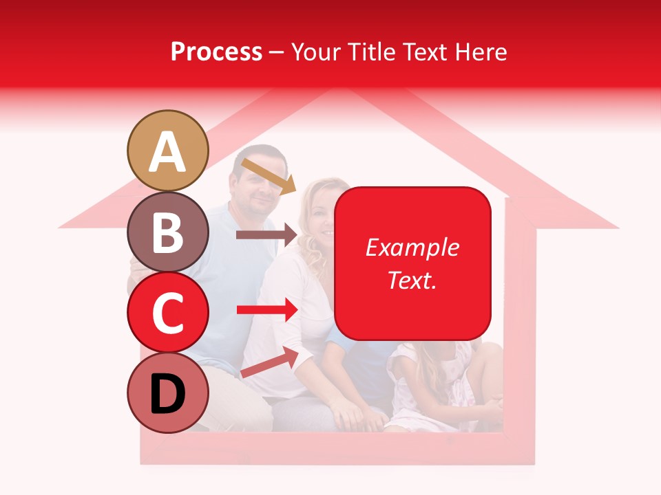 Red Symbol Loan PowerPoint Template