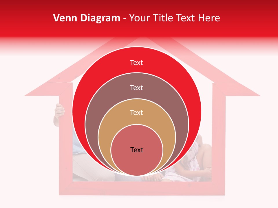Red Symbol Loan PowerPoint Template