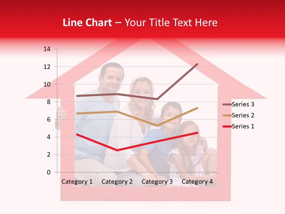 Red Symbol Loan PowerPoint Template