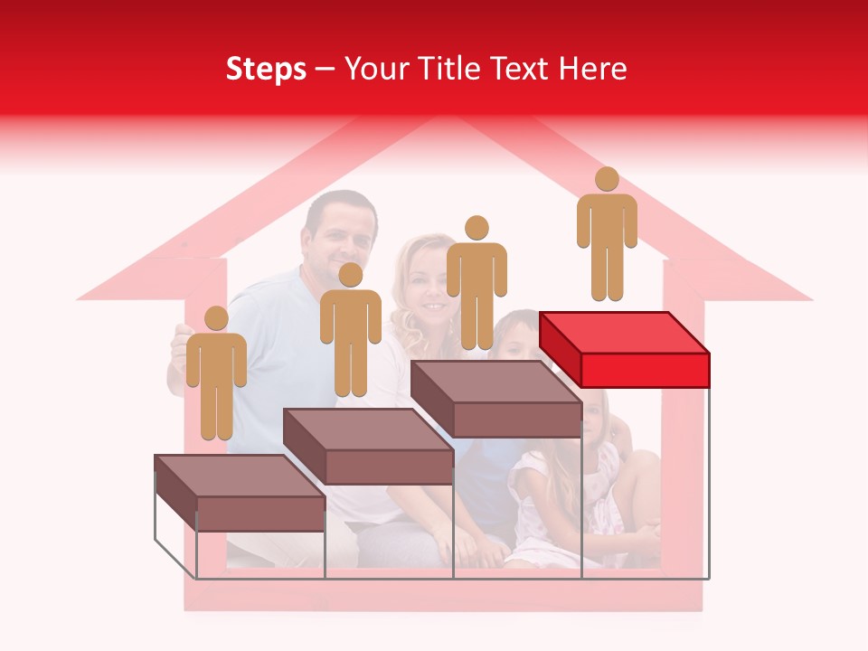 Red Symbol Loan PowerPoint Template