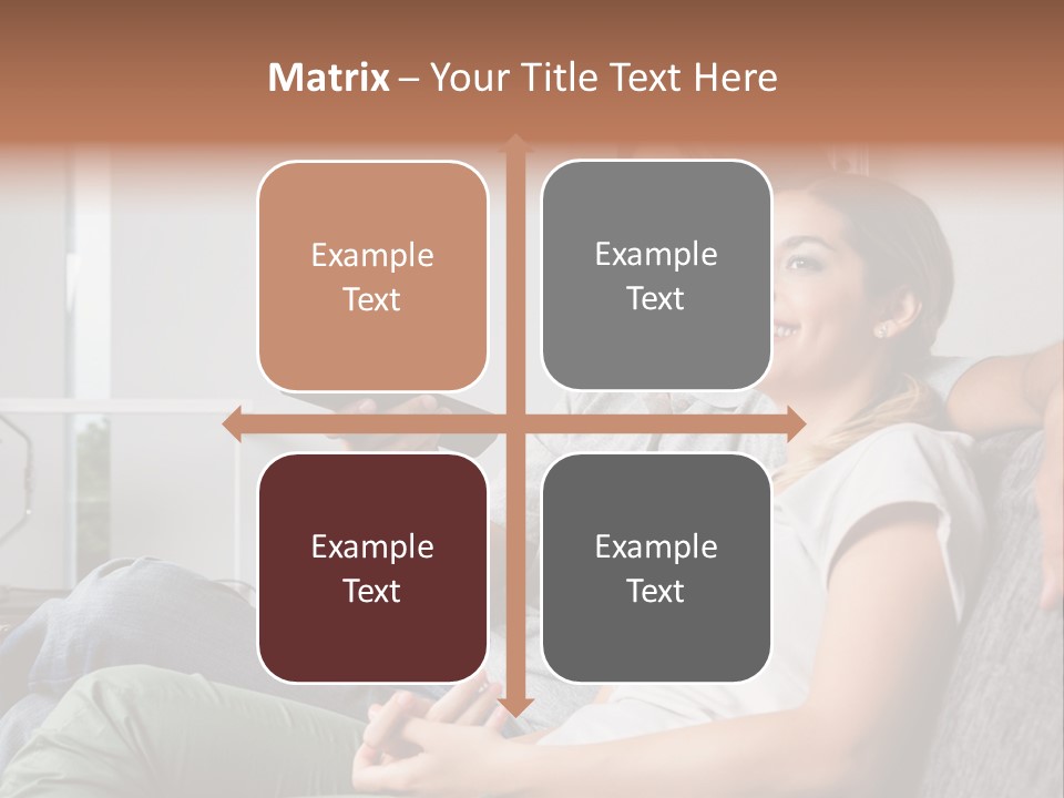 Boyfriend Togetherness Male PowerPoint Template