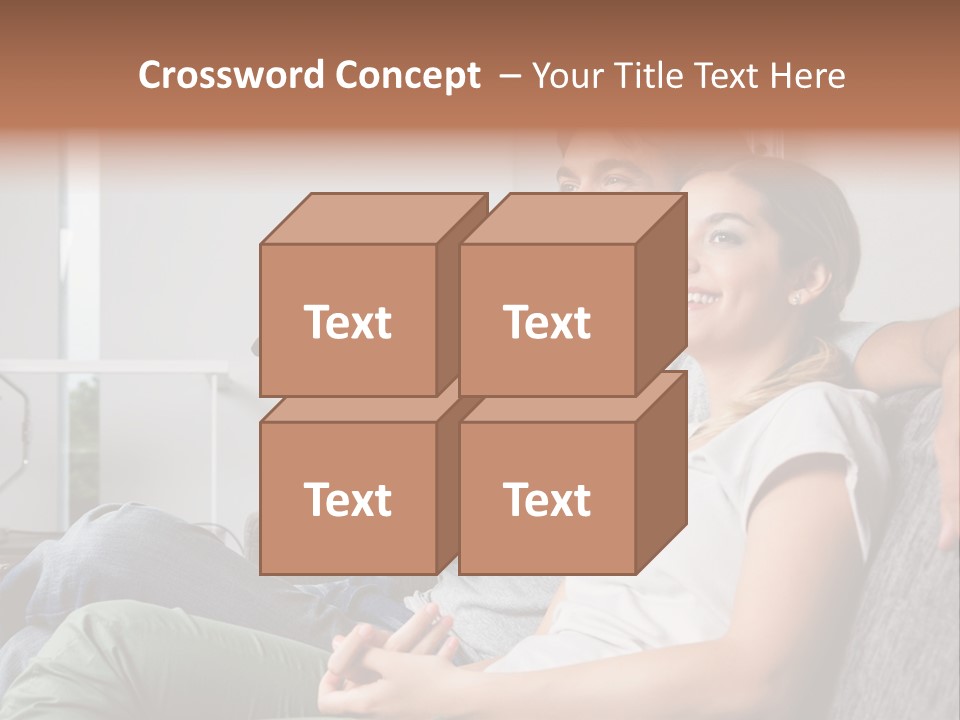 Boyfriend Togetherness Male PowerPoint Template