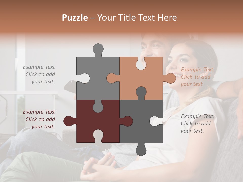 Boyfriend Togetherness Male PowerPoint Template