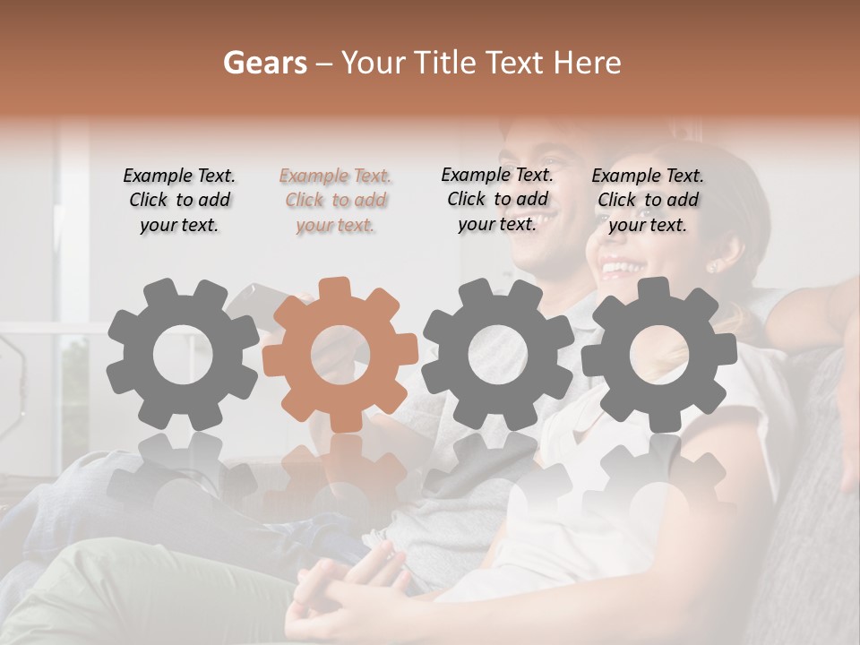 Boyfriend Togetherness Male PowerPoint Template