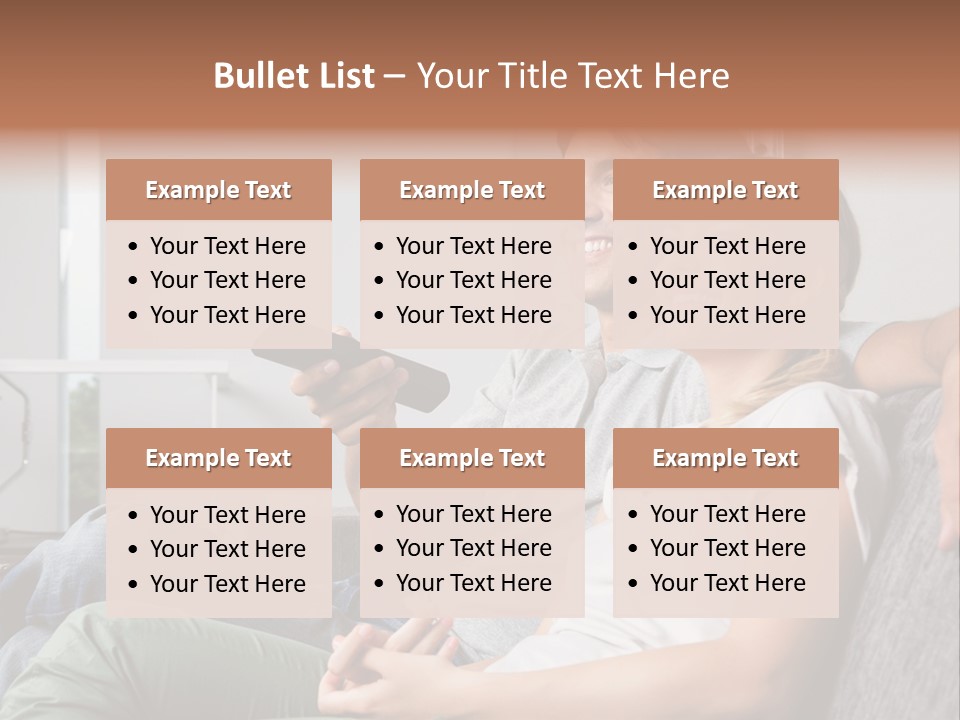 Boyfriend Togetherness Male PowerPoint Template