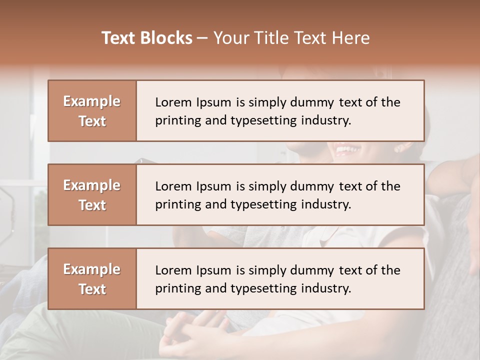 Boyfriend Togetherness Male PowerPoint Template