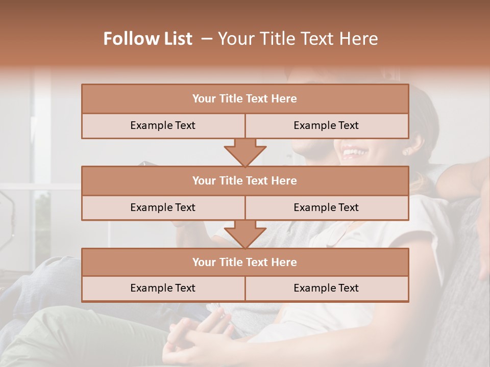 Boyfriend Togetherness Male PowerPoint Template