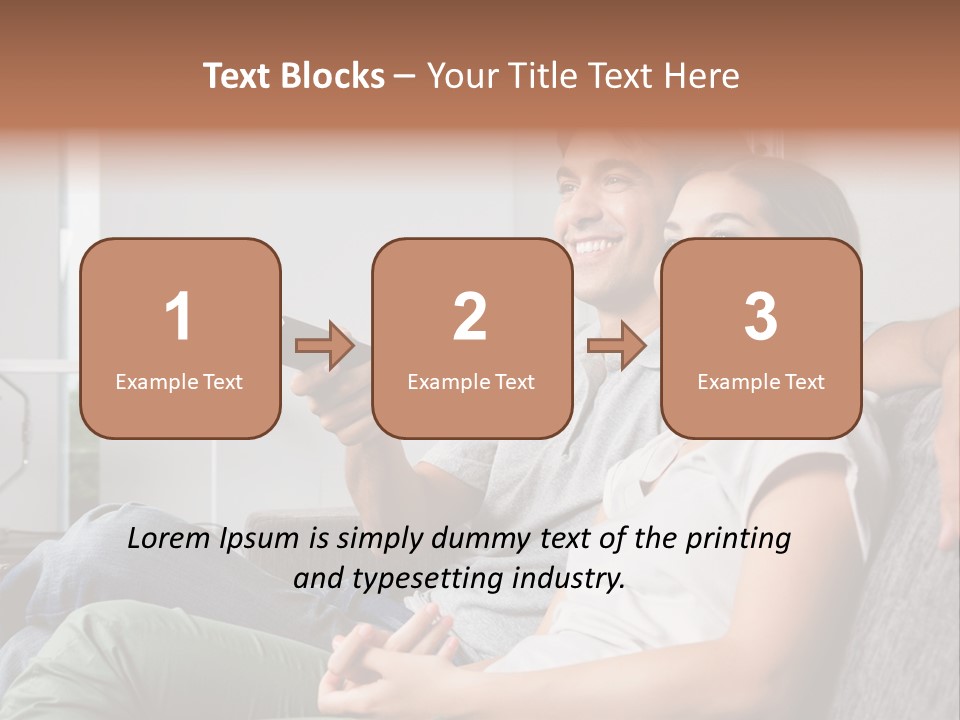 Boyfriend Togetherness Male PowerPoint Template