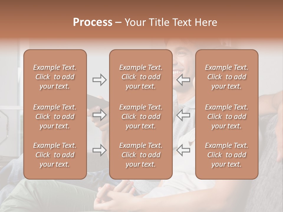 Boyfriend Togetherness Male PowerPoint Template