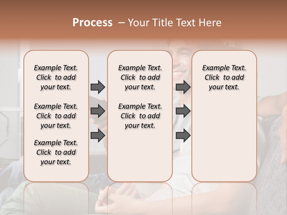 Boyfriend Togetherness Male PowerPoint Template