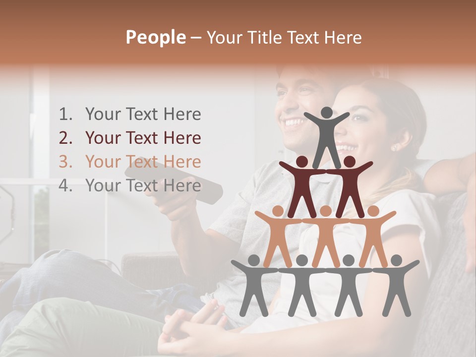 Boyfriend Togetherness Male PowerPoint Template