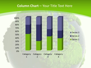 Map Nature Bush PowerPoint Template