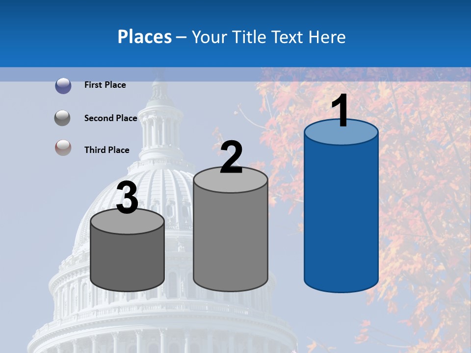 Sky Legislative Power PowerPoint Template