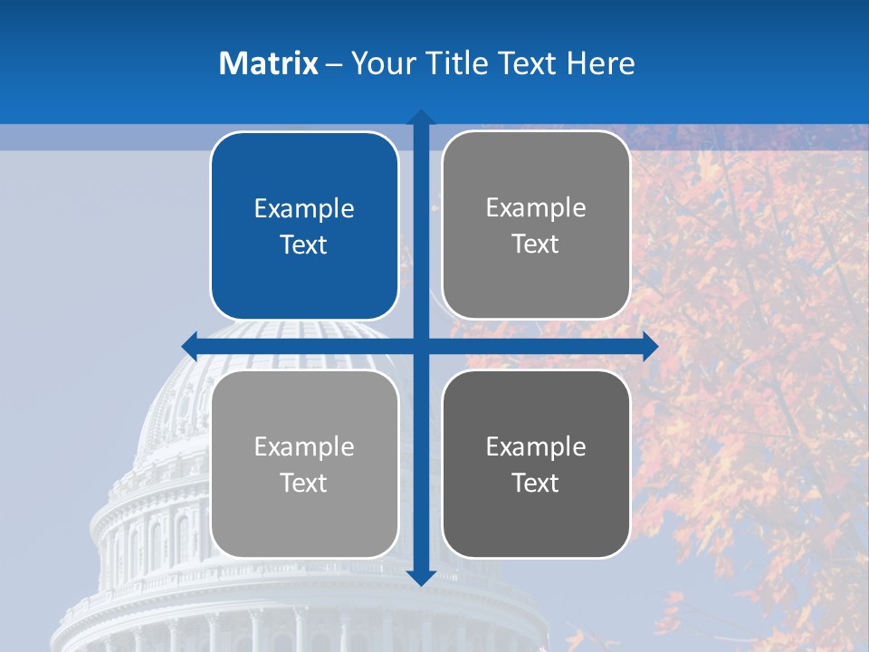 Sky Legislative Power PowerPoint Template