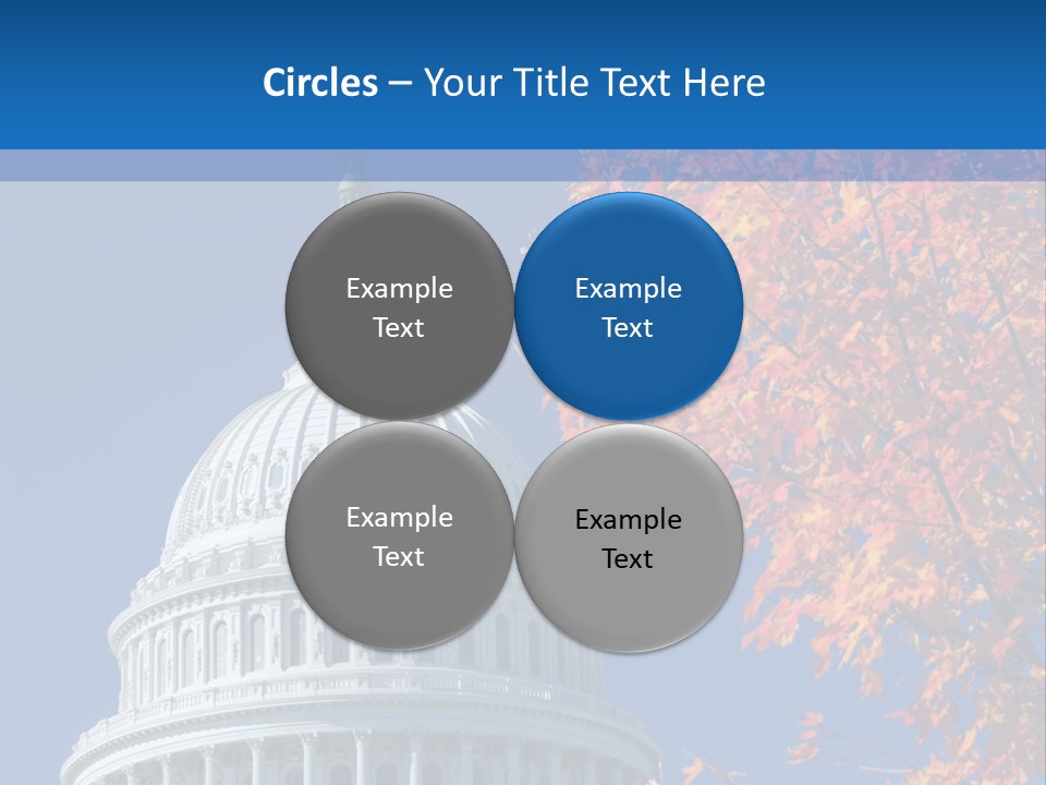Sky Legislative Power PowerPoint Template