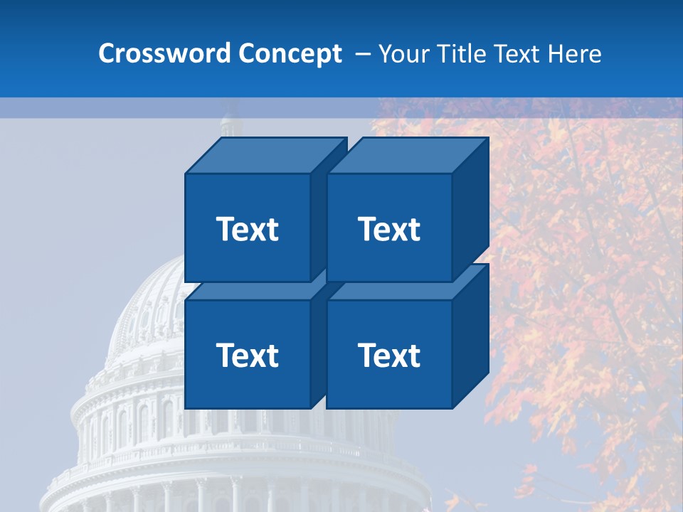 Sky Legislative Power PowerPoint Template