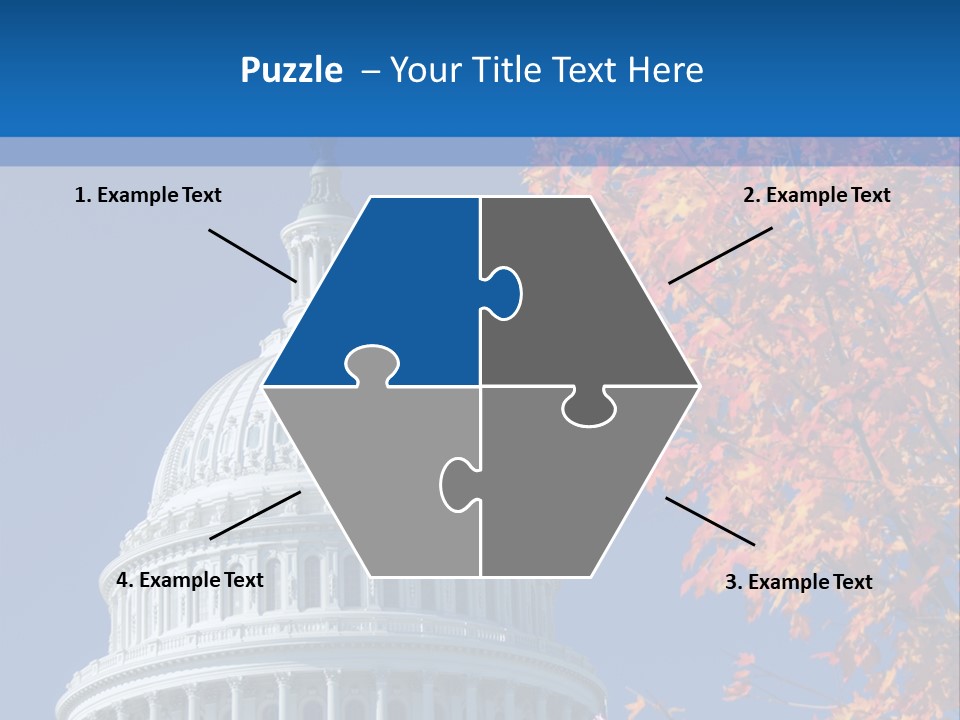 Sky Legislative Power PowerPoint Template