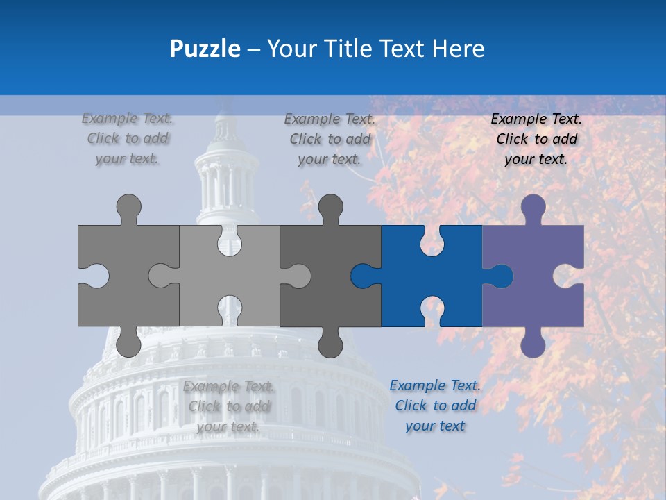 Sky Legislative Power PowerPoint Template