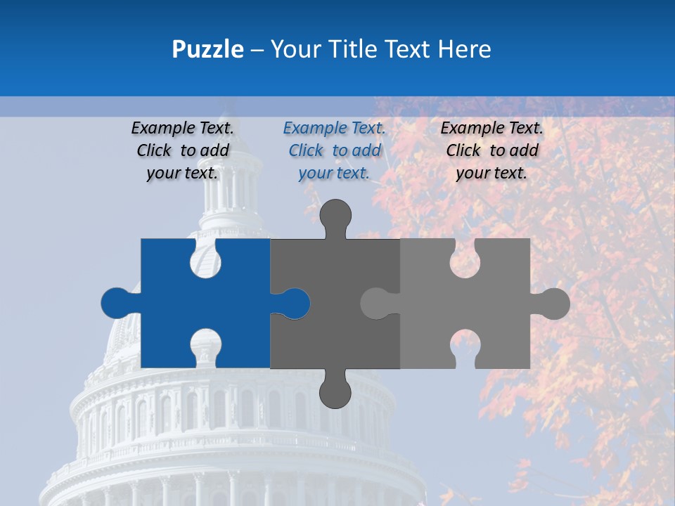 Sky Legislative Power PowerPoint Template