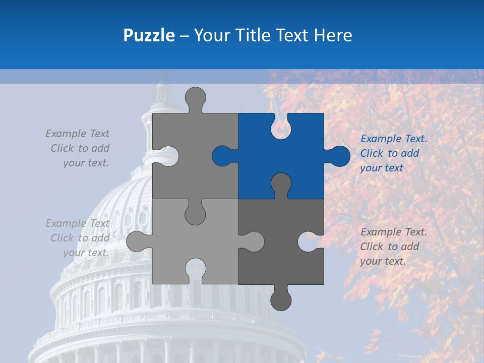 Sky Legislative Power PowerPoint Template