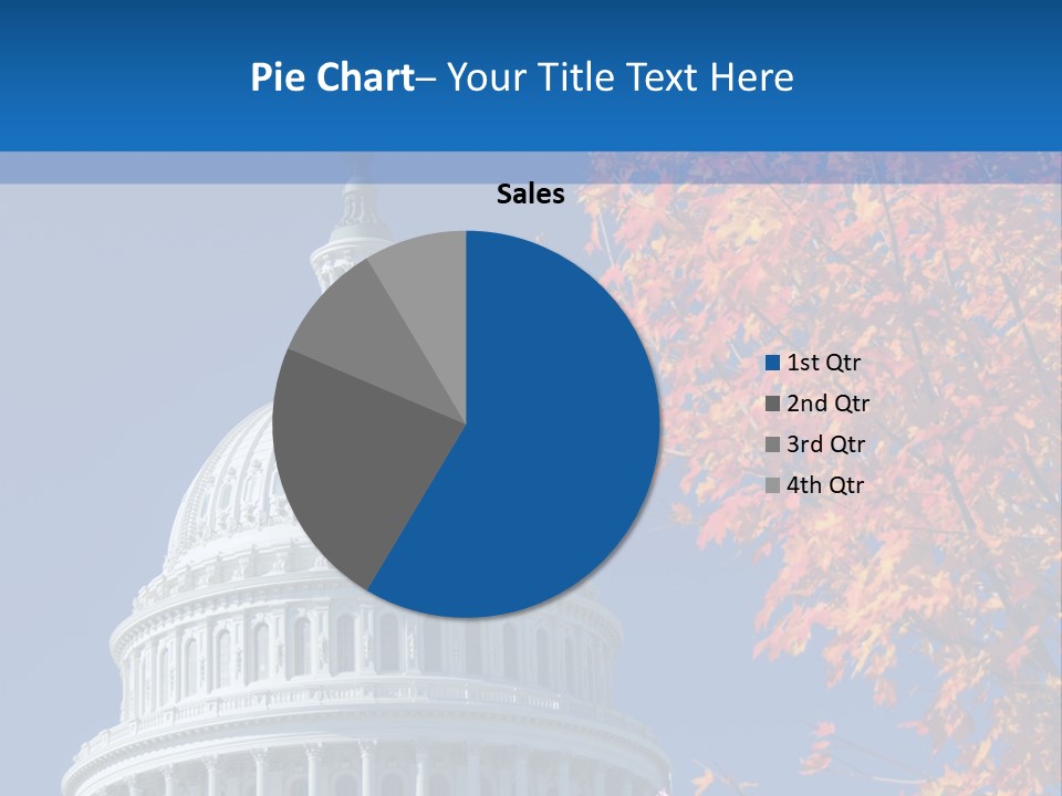 Sky Legislative Power PowerPoint Template