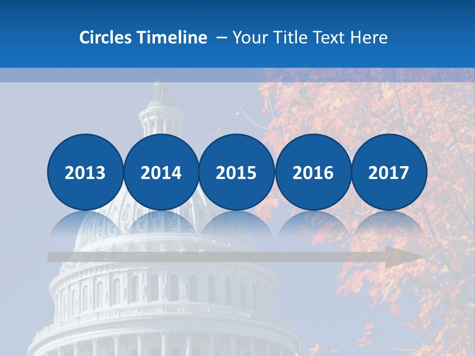 Sky Legislative Power PowerPoint Template