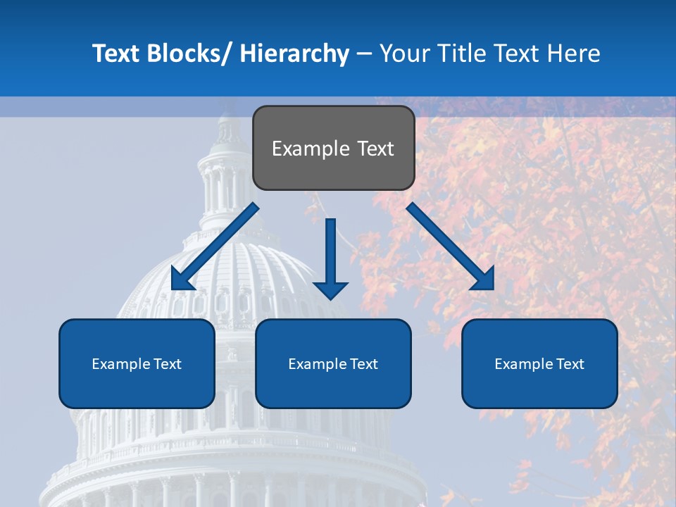 Sky Legislative Power PowerPoint Template
