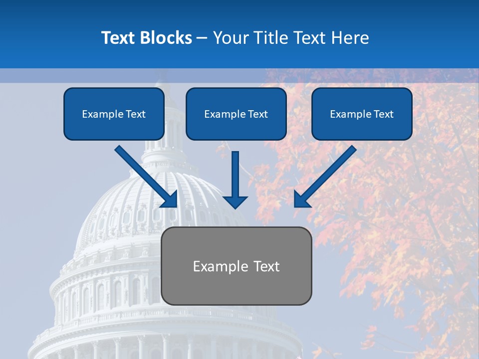 Sky Legislative Power PowerPoint Template