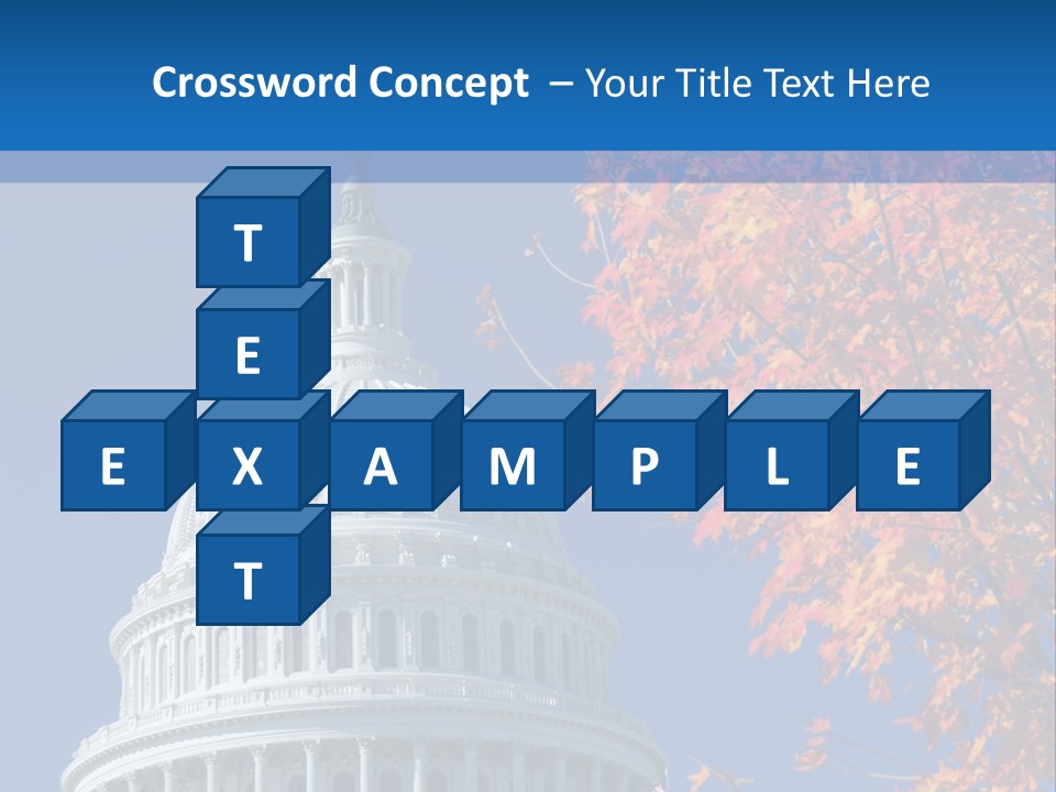 Sky Legislative Power PowerPoint Template