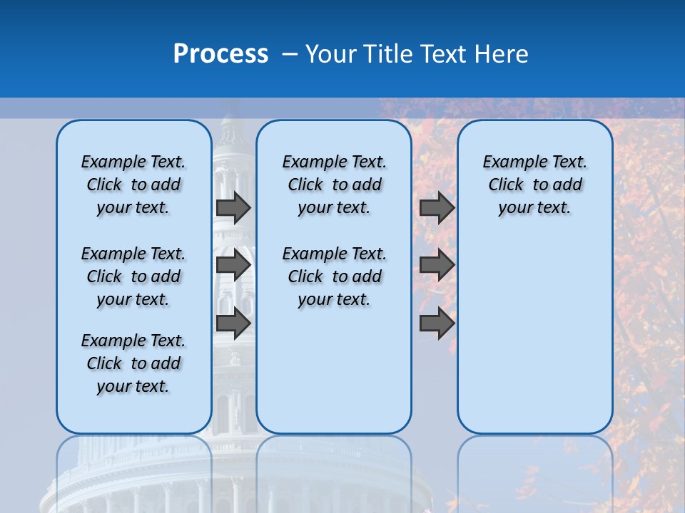 Sky Legislative Power PowerPoint Template
